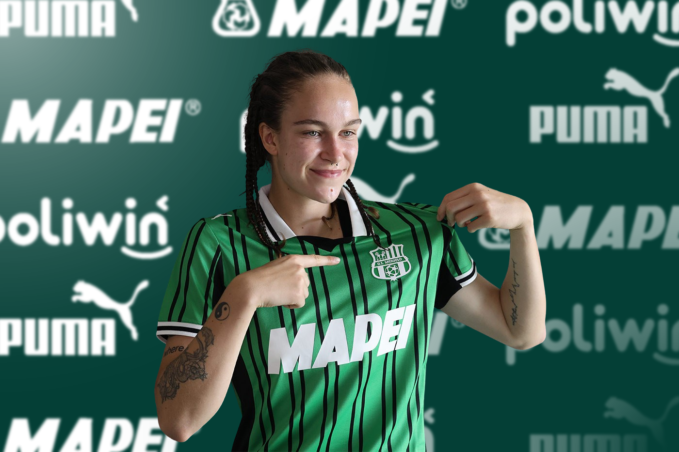 Katja Skupień è neroverde!